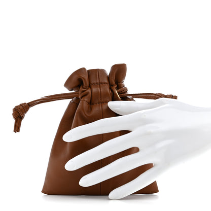 Celine Lambskin Micro Crystal Pouch Soft Tan 2 of 7