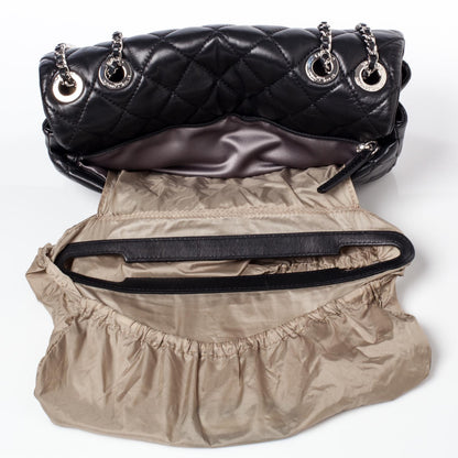 Chanel Lambskin Medium Coco Rain Flap Black 12 of 14