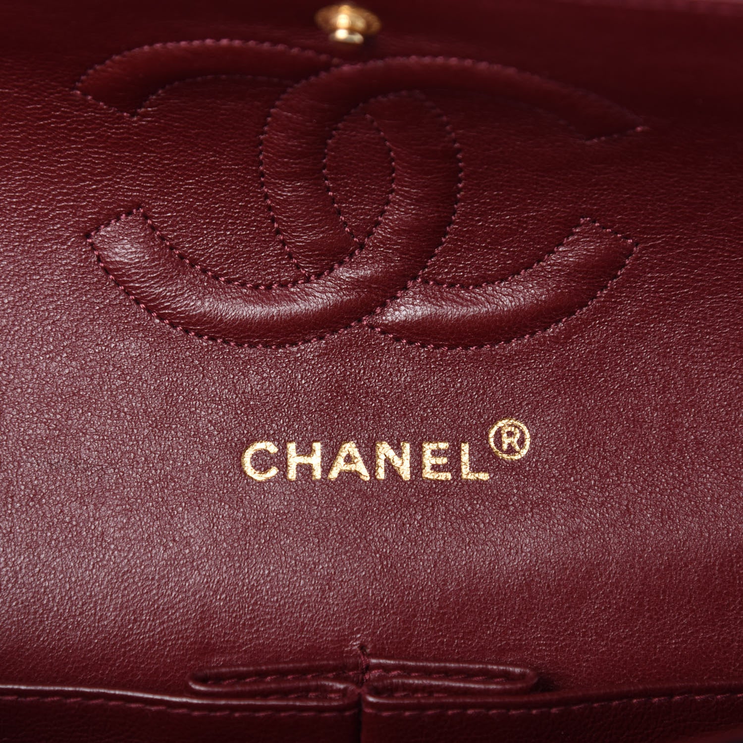 Chanel Lambskin Quilted Medium Double Flap Black 11 of 14