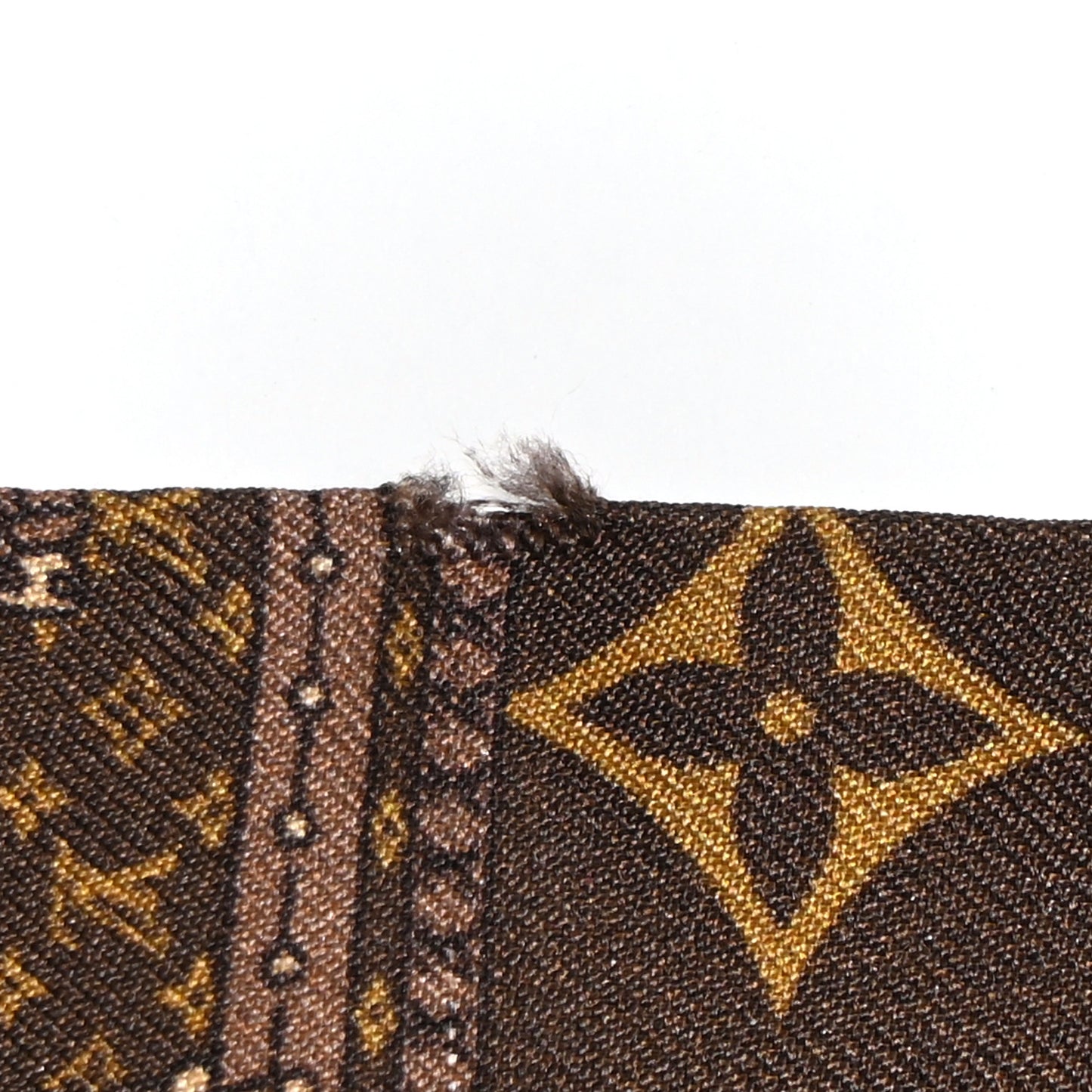 Silk Monogram Trunks Bandeau