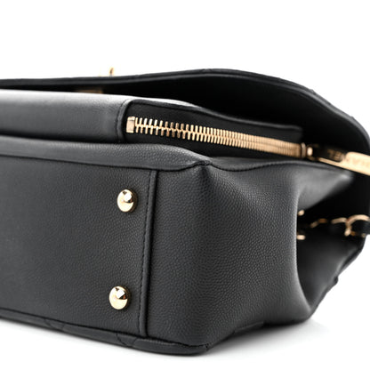 Chanel Caviar Quilted Medium Business Affinity Flap Black 10 of 10