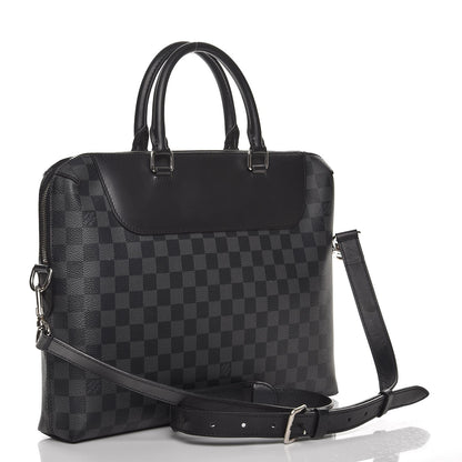 Louis Vuitton Damier Graphite Porte-Documents Jour 3 of 7