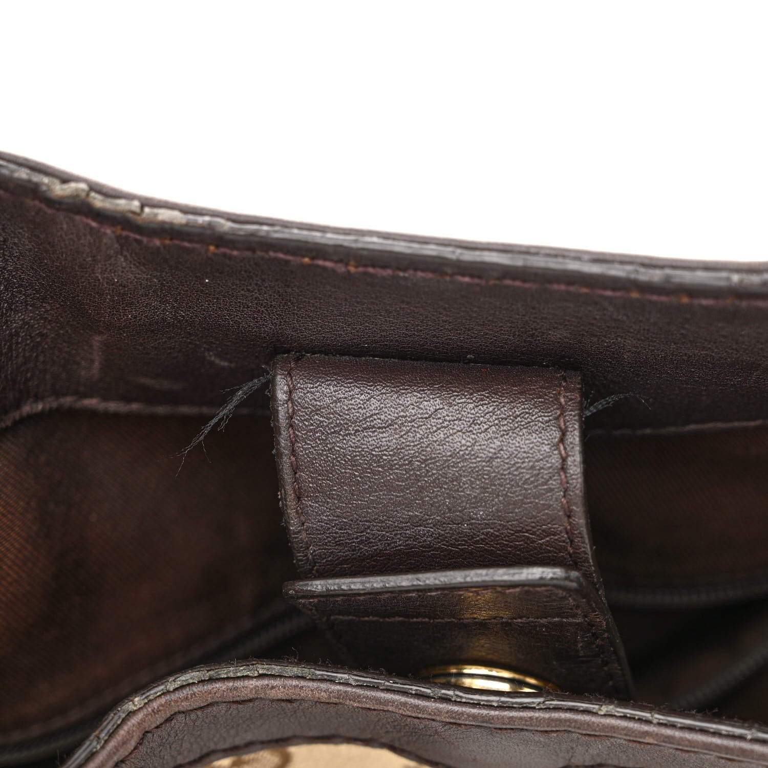 Gucci Monogram Large Sukey Tote Dark Brown 19 of 23