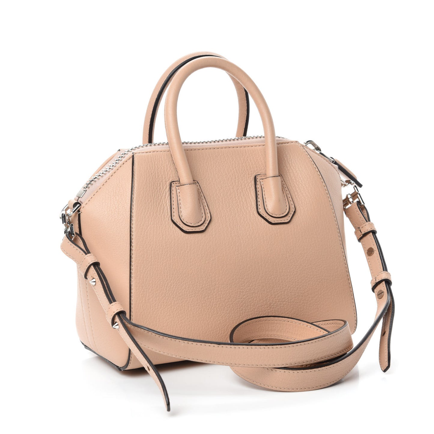 Sugar Goatskin Mini Antigona Powder