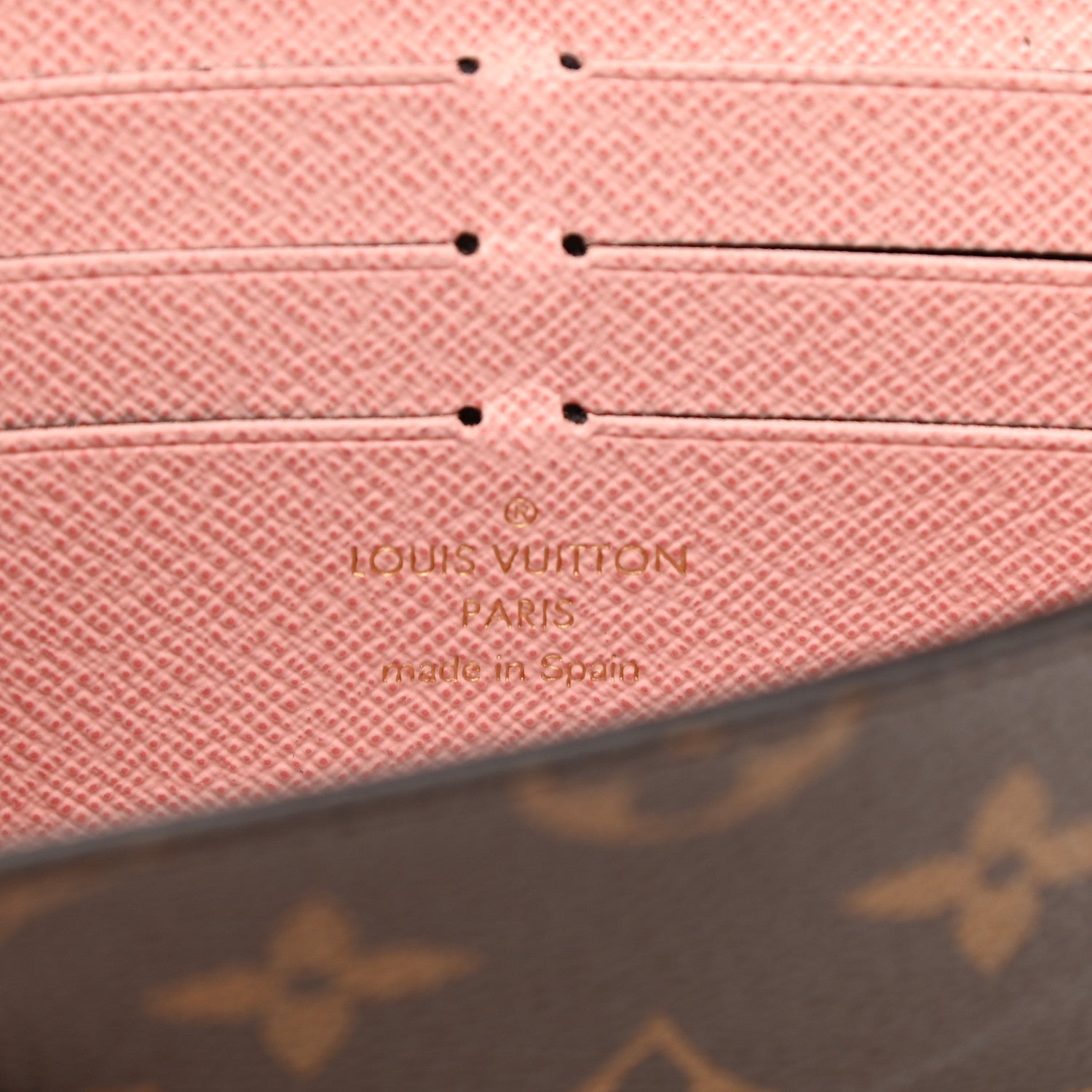 Louis Vuitton Monogram Jeanne Wallet Rose Ballerine 9 of 12