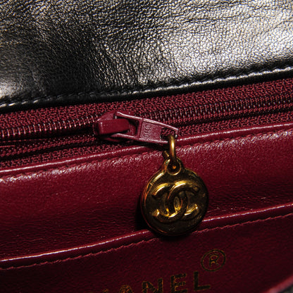 Chanel Lambskin Quilted Mini Square Flap Black 9 of 10