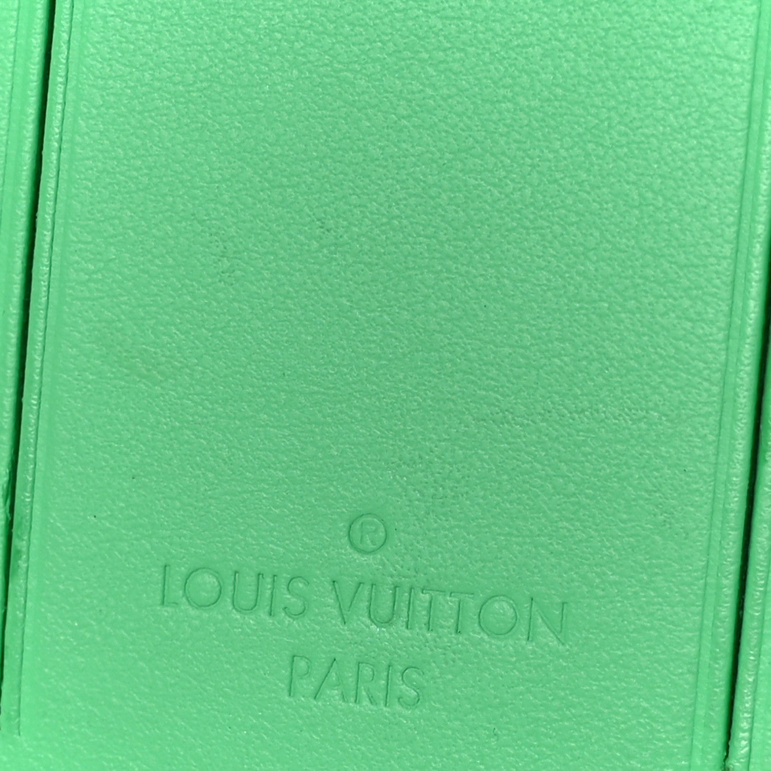 Louis Vuitton Monogram Taurillon Keepall Bandouliere 25 Minty Green 6 of 10