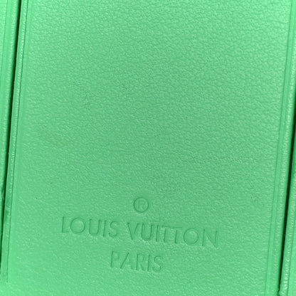 Louis Vuitton Monogram Taurillon Keepall Bandouliere 25 Minty Green 6 of 10