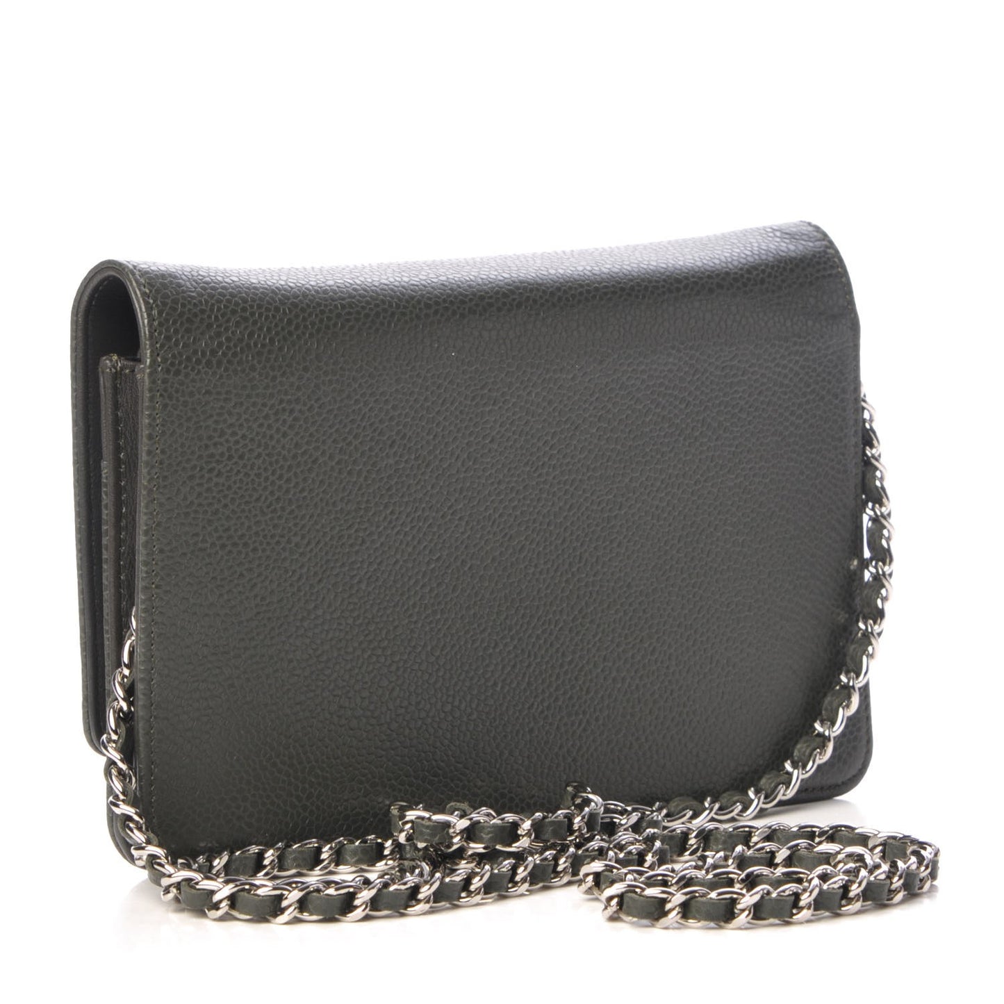 Caviar Timeless CC Wallet on Chain WOC Dark Grey