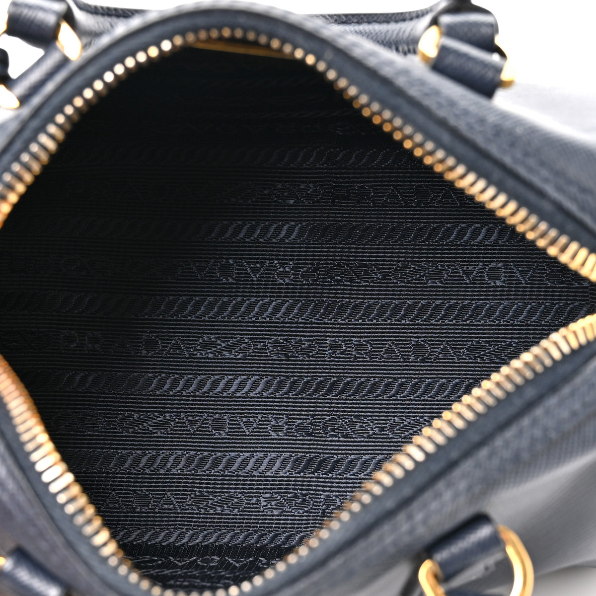 Saffiano Lux Mini Boston Crossbody Bag Black