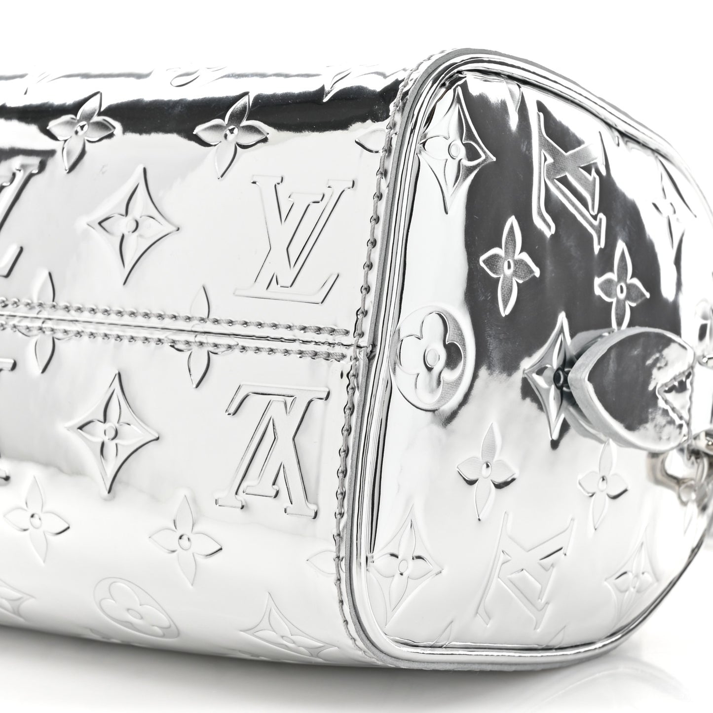 Monogram Miroir Speedy Bandouliere 20 Silver