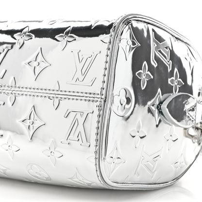 Louis Vuitton Monogram Miroir Speedy Bandouliere 20 Silver 8 of 9