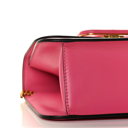Valentino Garavani Smooth Calfskin Small VSling Shoulder Bag Fuchsia 6 of 7