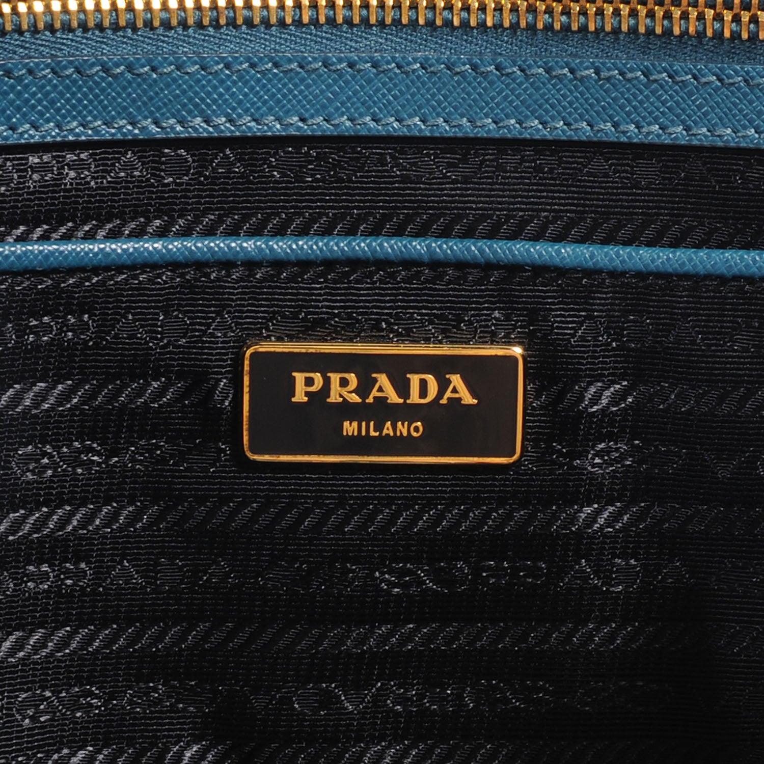 Prada Saffiano Lux Large Tote Ottanio 6 of 9