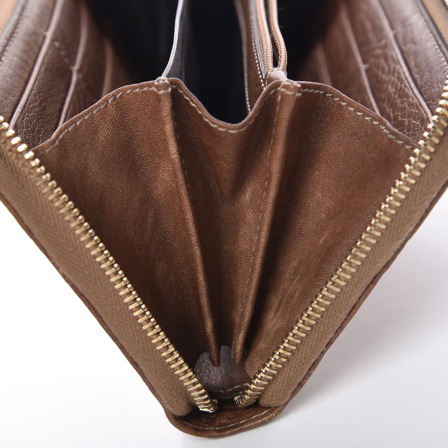 Gucci Guccissima Bamboo Tassel Zip Around Wallet Light Brown 12 of 12