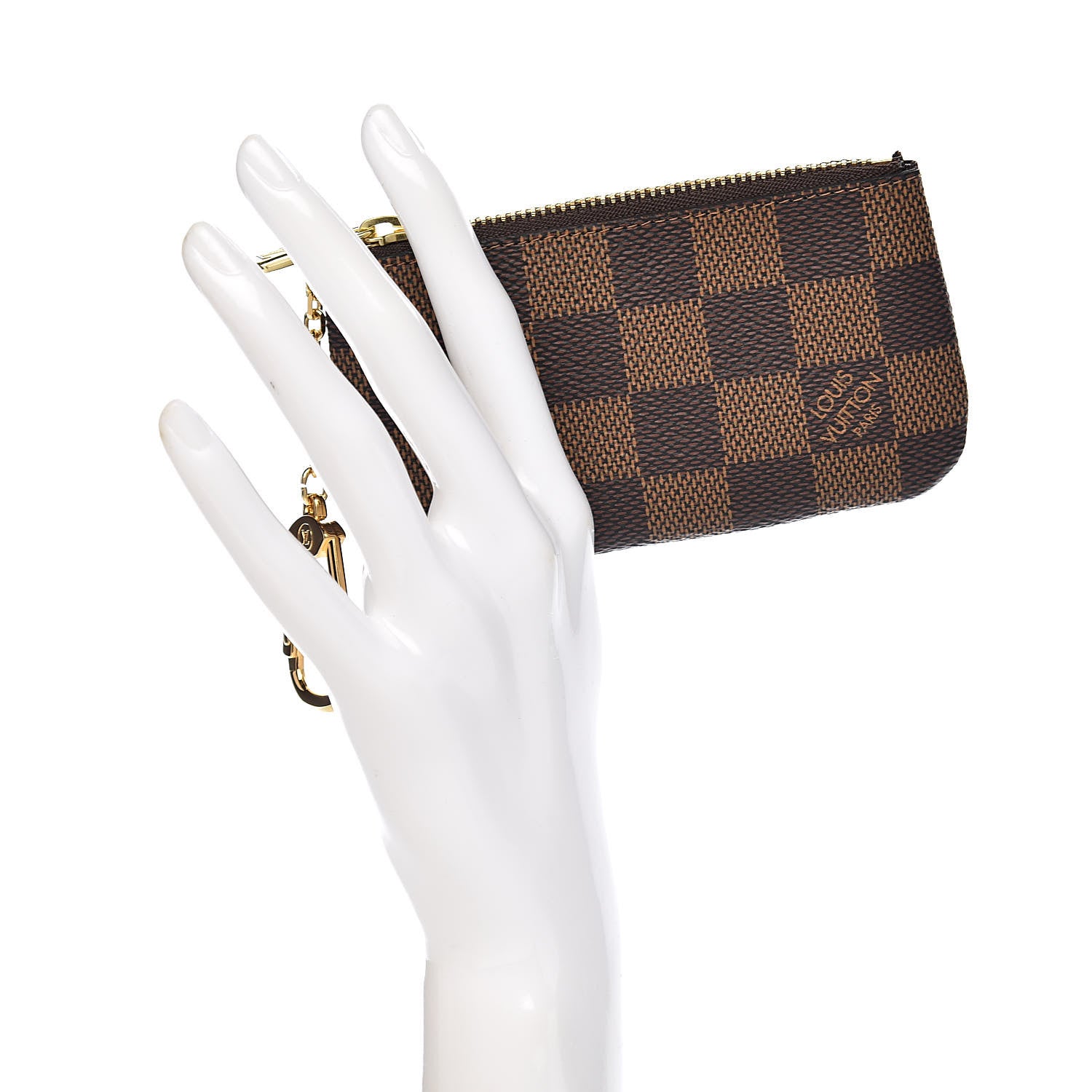 Louis Vuitton Damier Ebene Key Pouch 2 of 7
