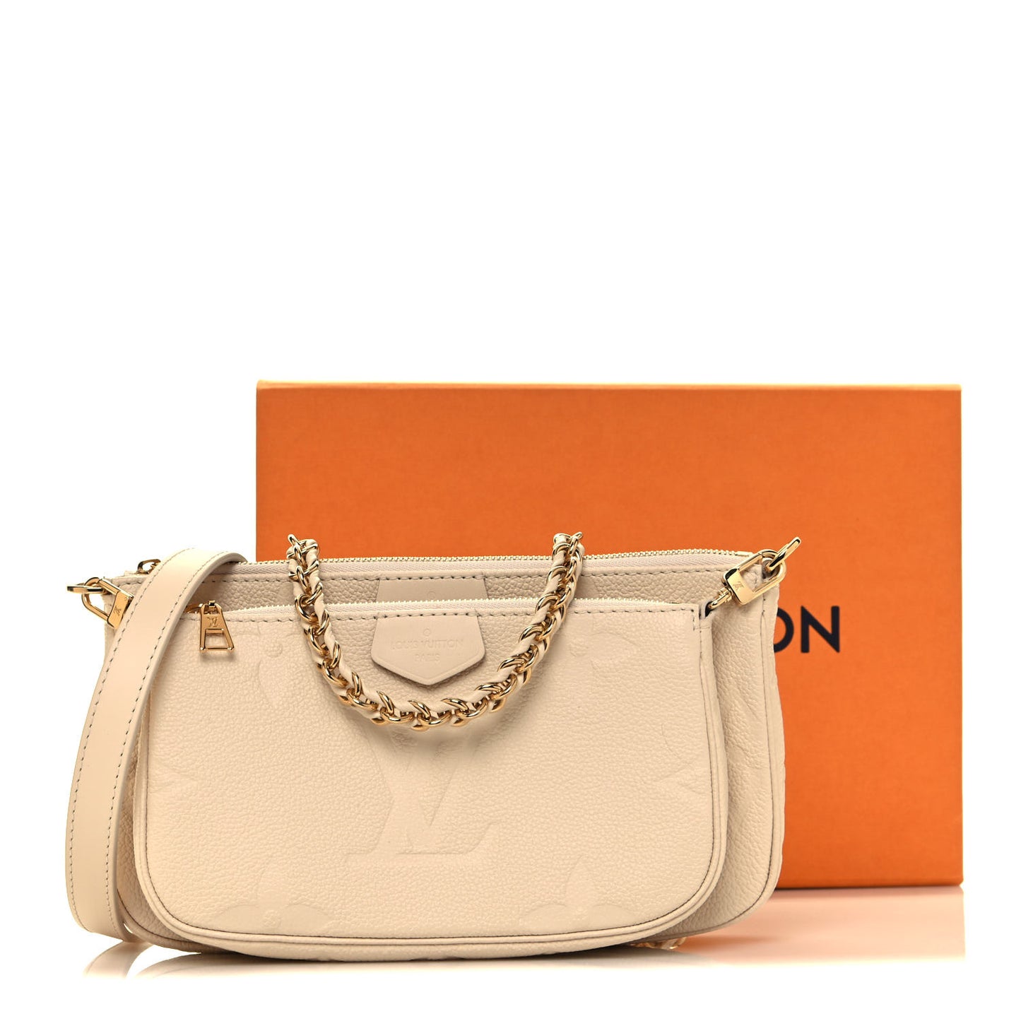 Empreinte Monogram Giant Multi Pochette Accessories Cream