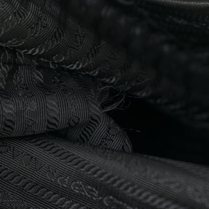 Prada Tessuto Nylon Saffiano Tote Black 11 of 14
