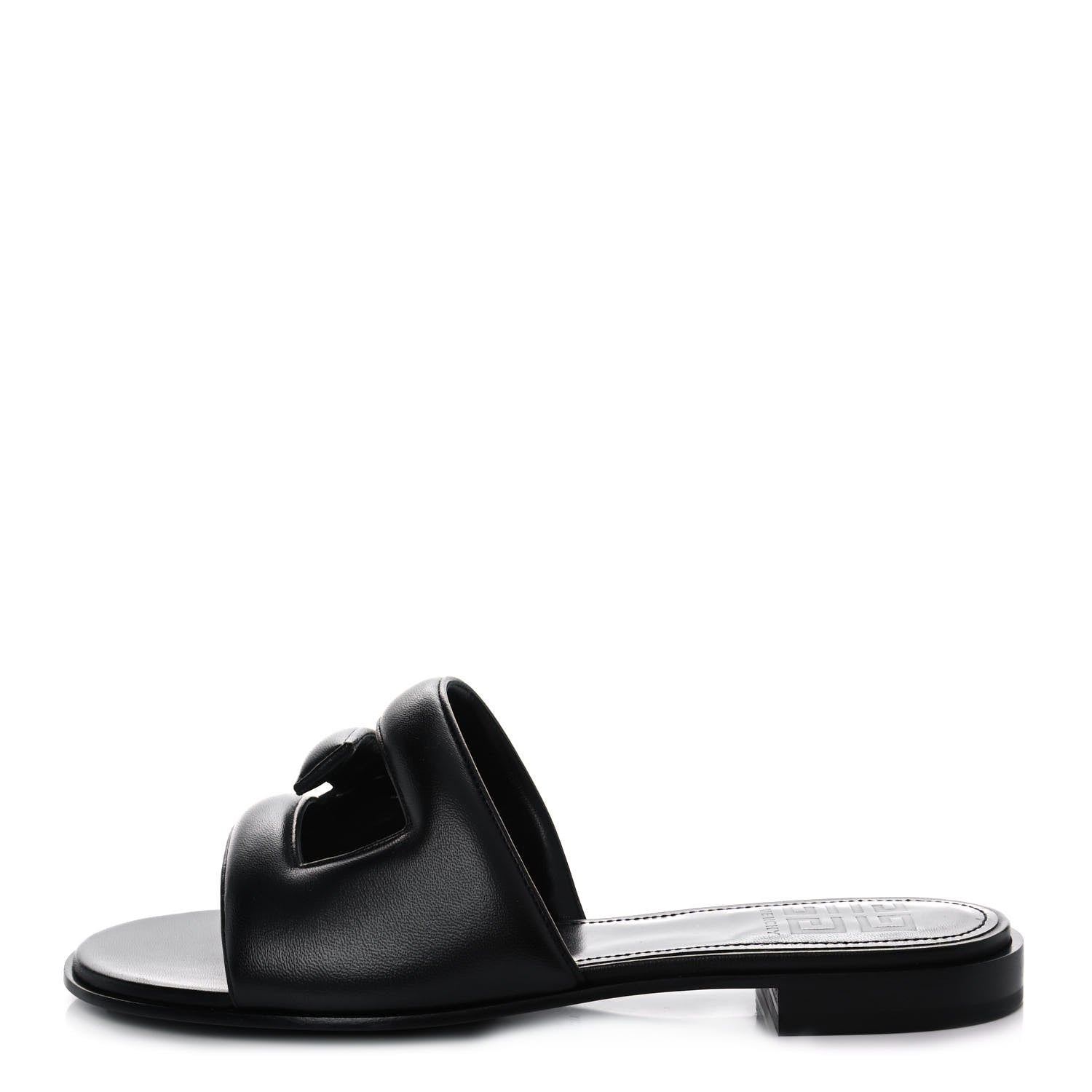 Givenchy Nappa G Flat Sandals 38 Black 1 of 9