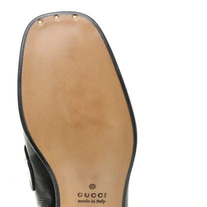 Gucci Lambskin Mens Union Jack Horsebit Loafer 9 Black 8 of 12