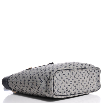 Louis Vuitton Mini Monogram Lucille GM Blue 4 of 7