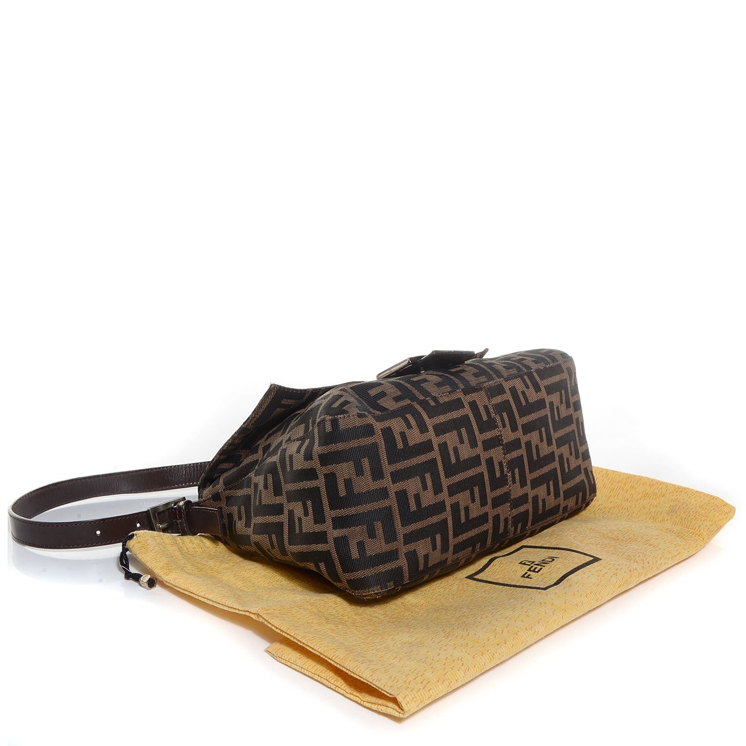 Fendi Zucca Mama Baguette Tobacco 4 of 8