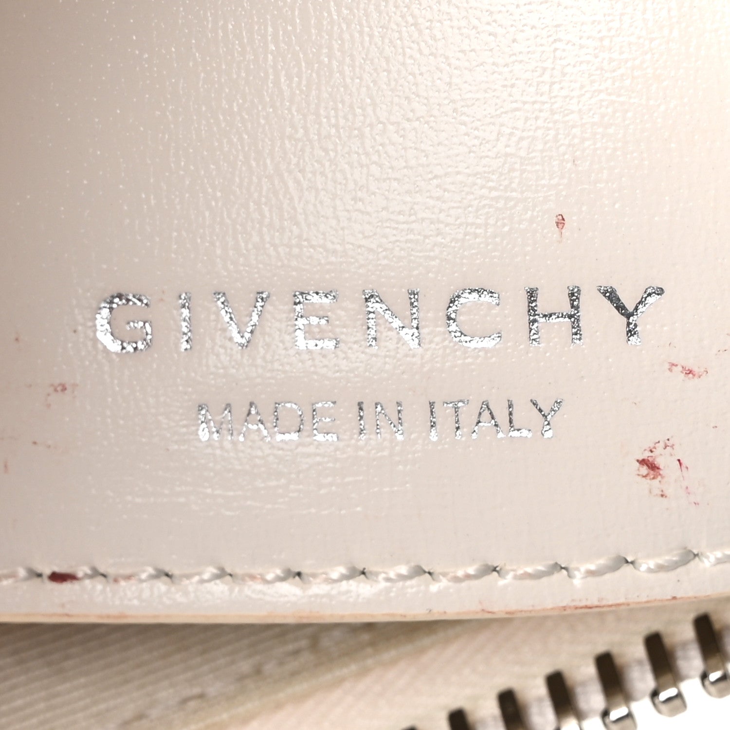 Givenchy Calfskin Logo Embossed XS Antigona 4G Ivory 6 of 9