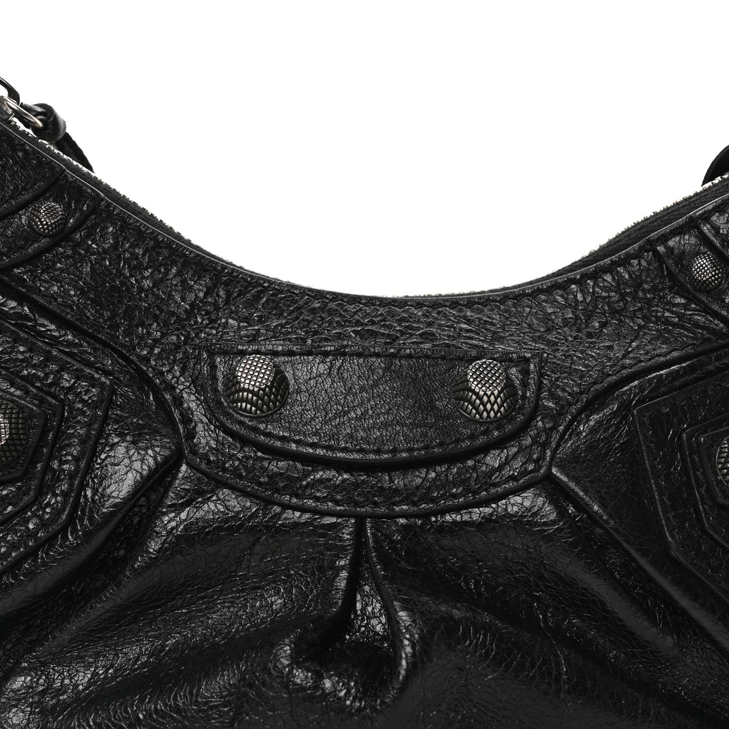 Balenciaga Agneau Arena Le Cagole Shoulder Bag XS Black 9 of 11