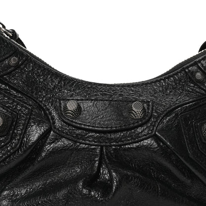 Balenciaga Agneau Arena Le Cagole Shoulder Bag XS Black 9 of 11