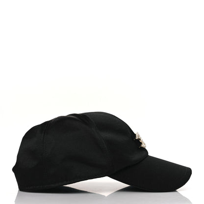 Chanel Silk Pearl CC Cap Hat Black 4 of 7