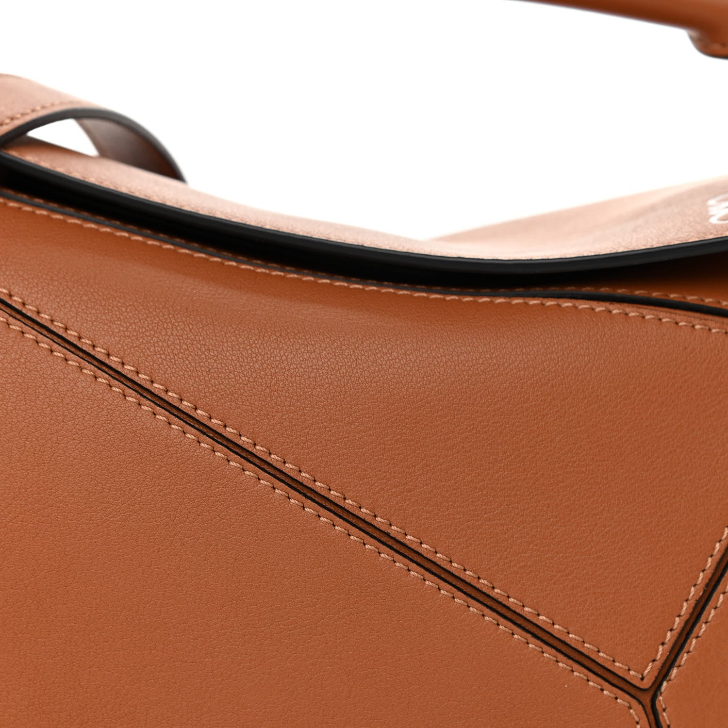 Loewe Calfskin Small Puzzle Bag Tan 8 of 10
