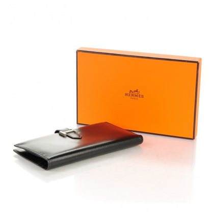 Hermes Box Bearn Gusset Wallet Black 4 of 7