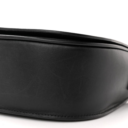 Celine Smooth Calfskin Cuir Triomphe Folco Crossbody Bag Black 9 of 12