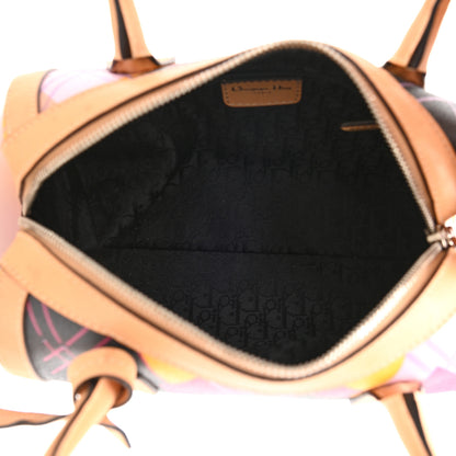 Christian Dior Coated Canvas Argyle Boston Multicolor 4 of 12