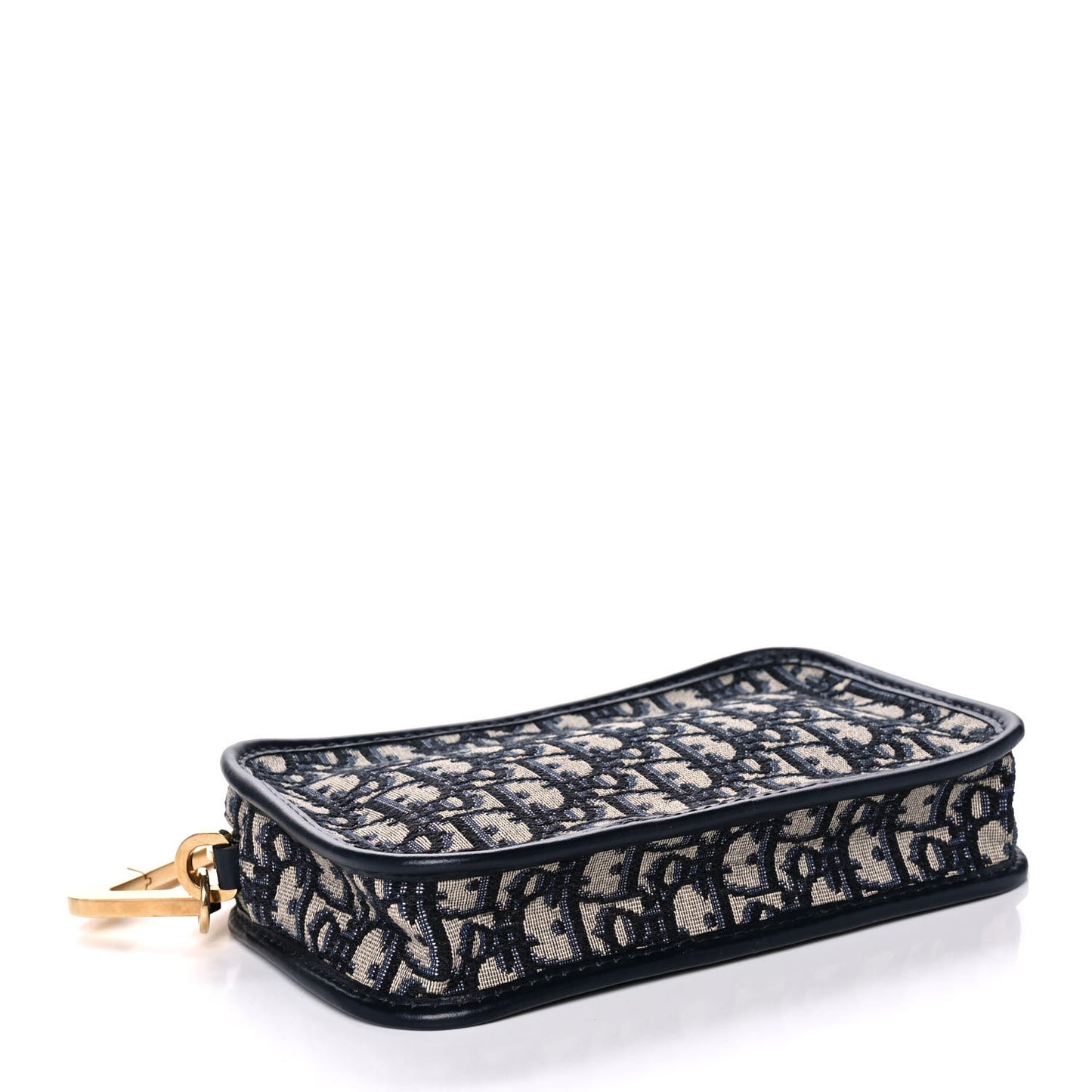 Oblique Diorquake Clutch Blue