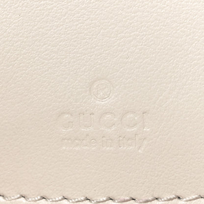 Gucci Calfskin Matelasse Mini GG Marmont 2.0 Bucket Bag White 5 of 10