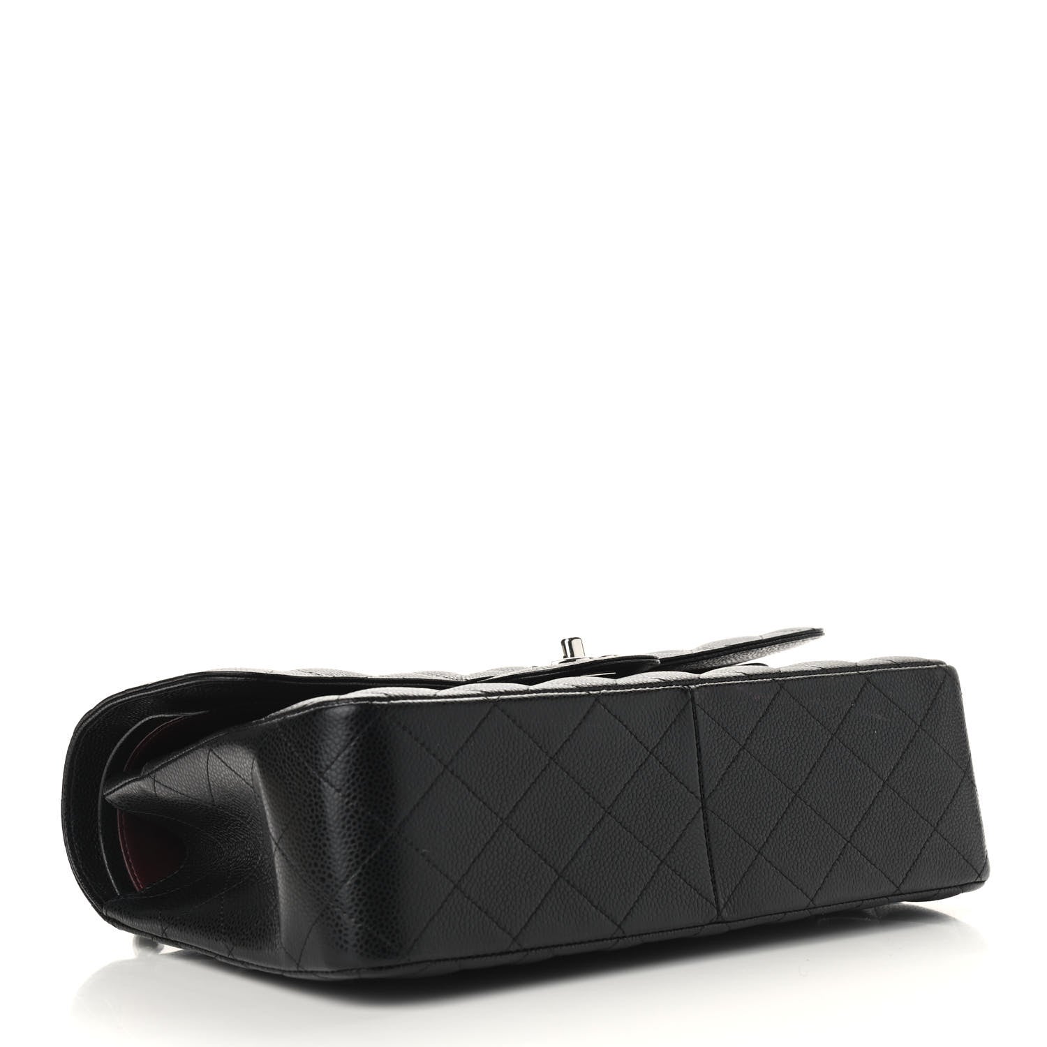 Chanel Caviar Quilted Jumbo Double Flap Black 4 of 9