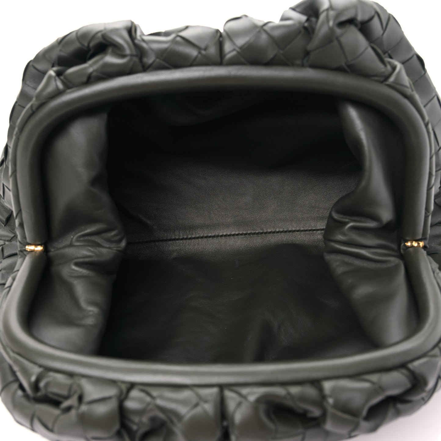 Nappa Maxi Intreccio The Pouch Oversized Clutch