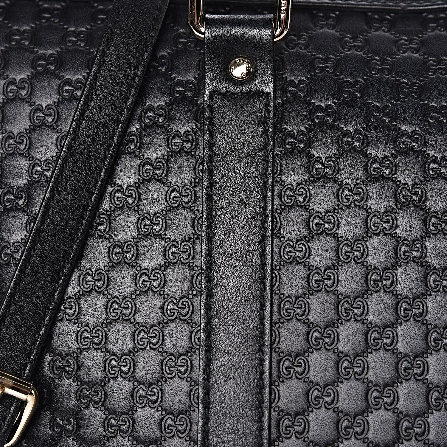 Gucci Soft Microguccissima Medium Zippered Satchel Black 12 of 17