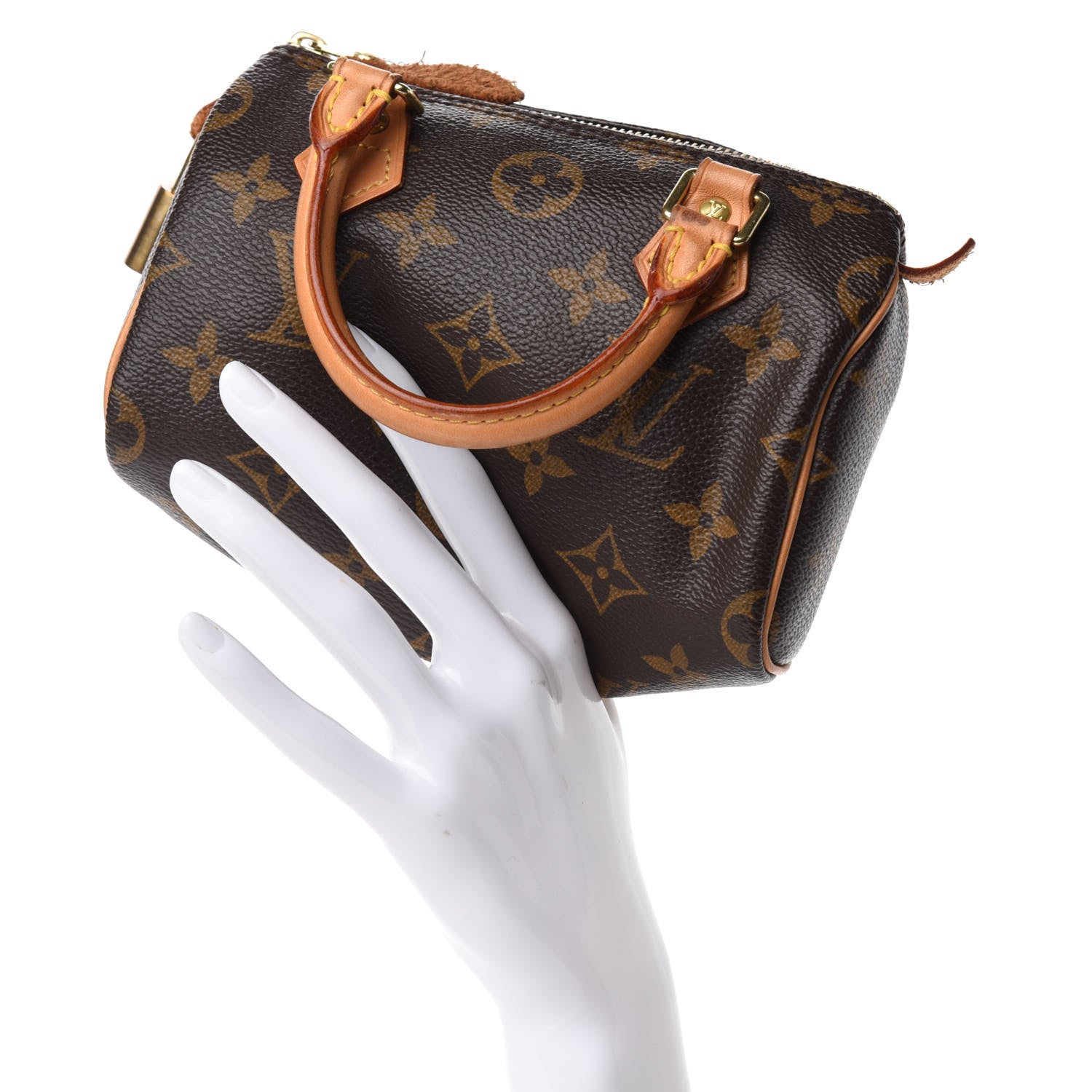 Louis Vuitton Monogram Mini Sac HL Speedy 2 of 13