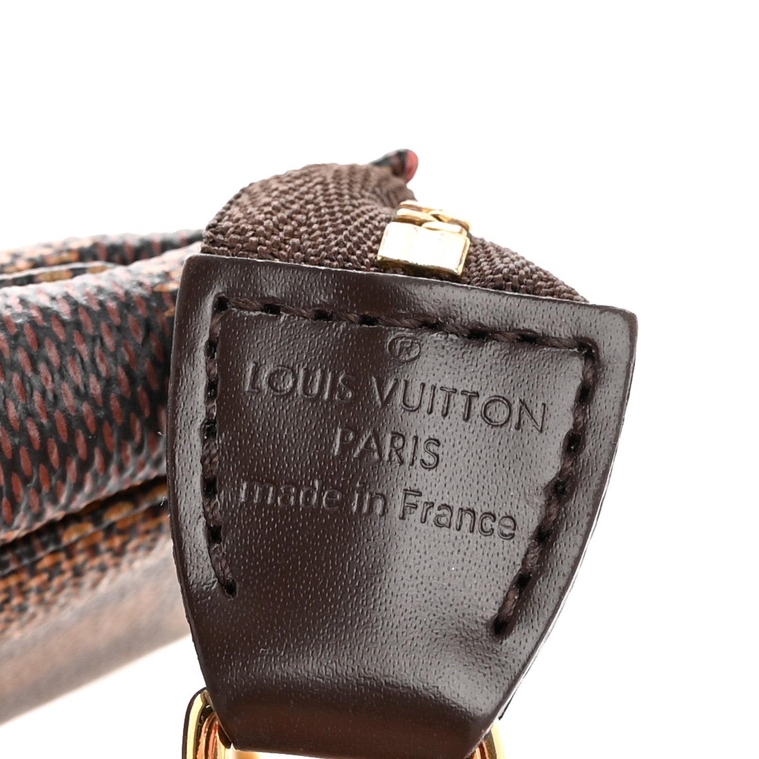 Louis Vuitton Damier Ebene Mini Pochette Accessories 6 of 8