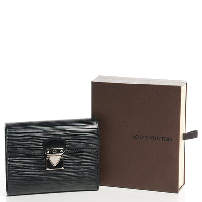 Louis Vuitton Epi Koala Wallet Black 5 of 8