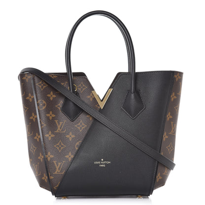 Louis Vuitton Calfskin Monogram Kimono Tote PM Black 1 of 13