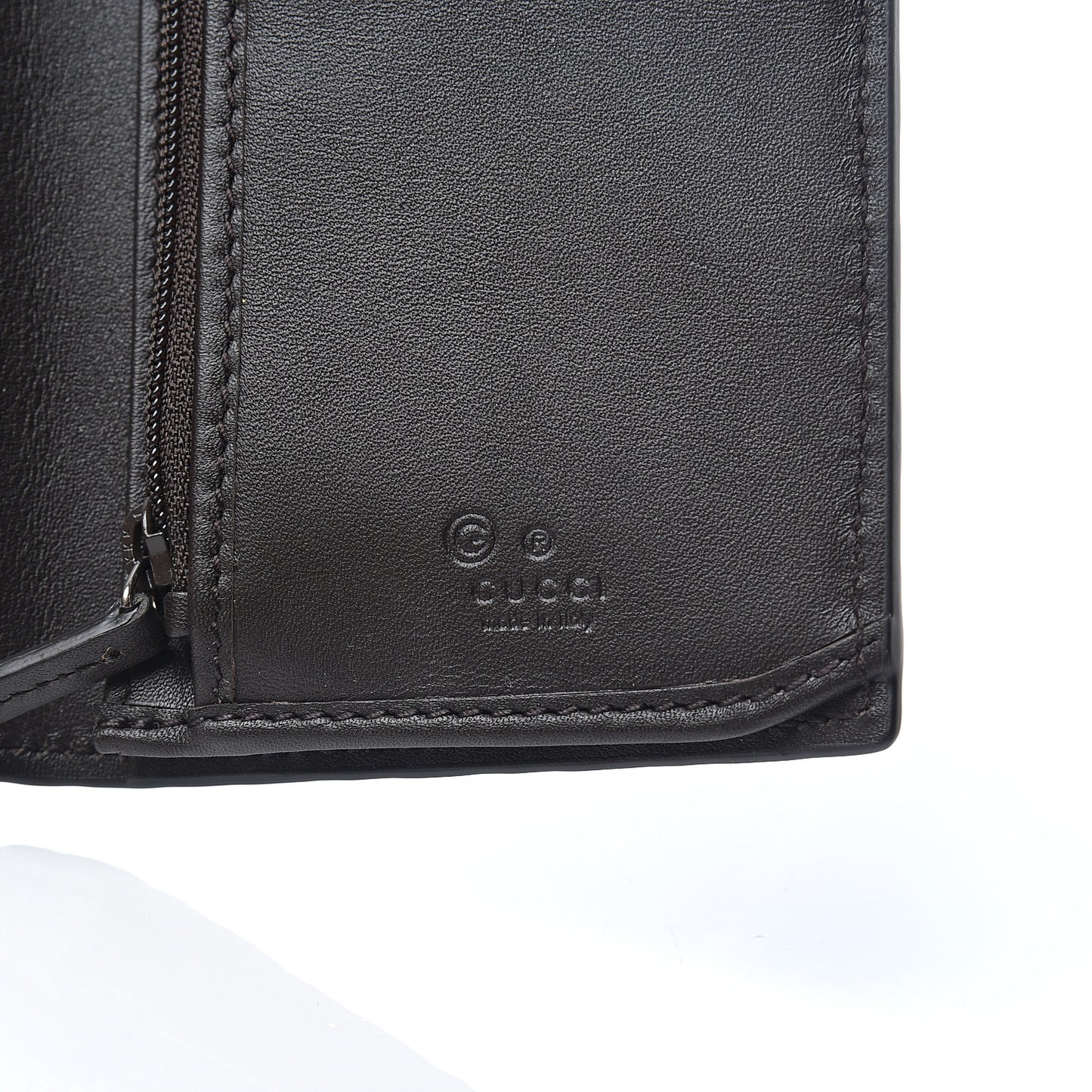 Microguccissima Bi-Fold Organizer Wallet Testa di Moro