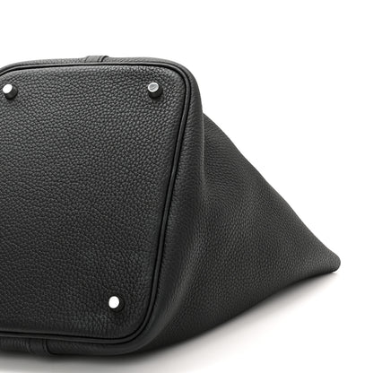 Hermes Taurillon Clemence Picotin Lock 22 MM Black 10 of 11