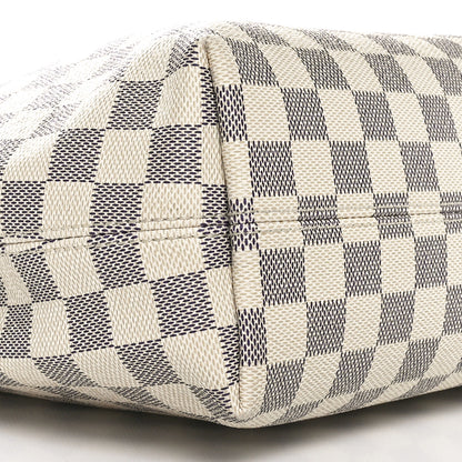 Louis Vuitton Damier Azur Graceful PM Rose Ballerine 10 of 11