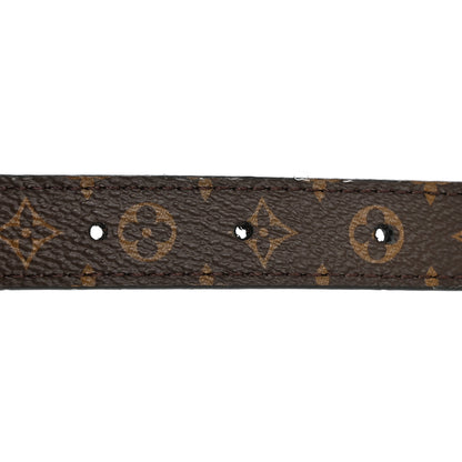 Louis Vuitton Monogram 20mm Pretty Reversible Belt 80 32 Black 7 of 10