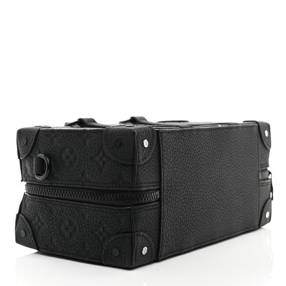 Louis Vuitton Taurillon Monogram Cartoon LV Friends Speedy Soft Trunk Black 4 of 10