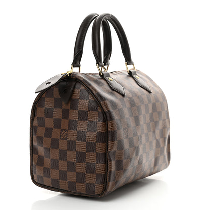 Louis Vuitton Damier Ebene Speedy 25 3 of 9
