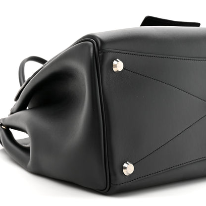 Balenciaga Smooth Calfskin Medium Bel Air Carry All Bag Black 9 of 10